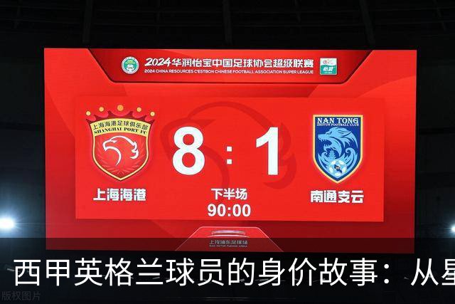 西甲英格兰球员的身价故事：从星光璀璨到暗淡无光